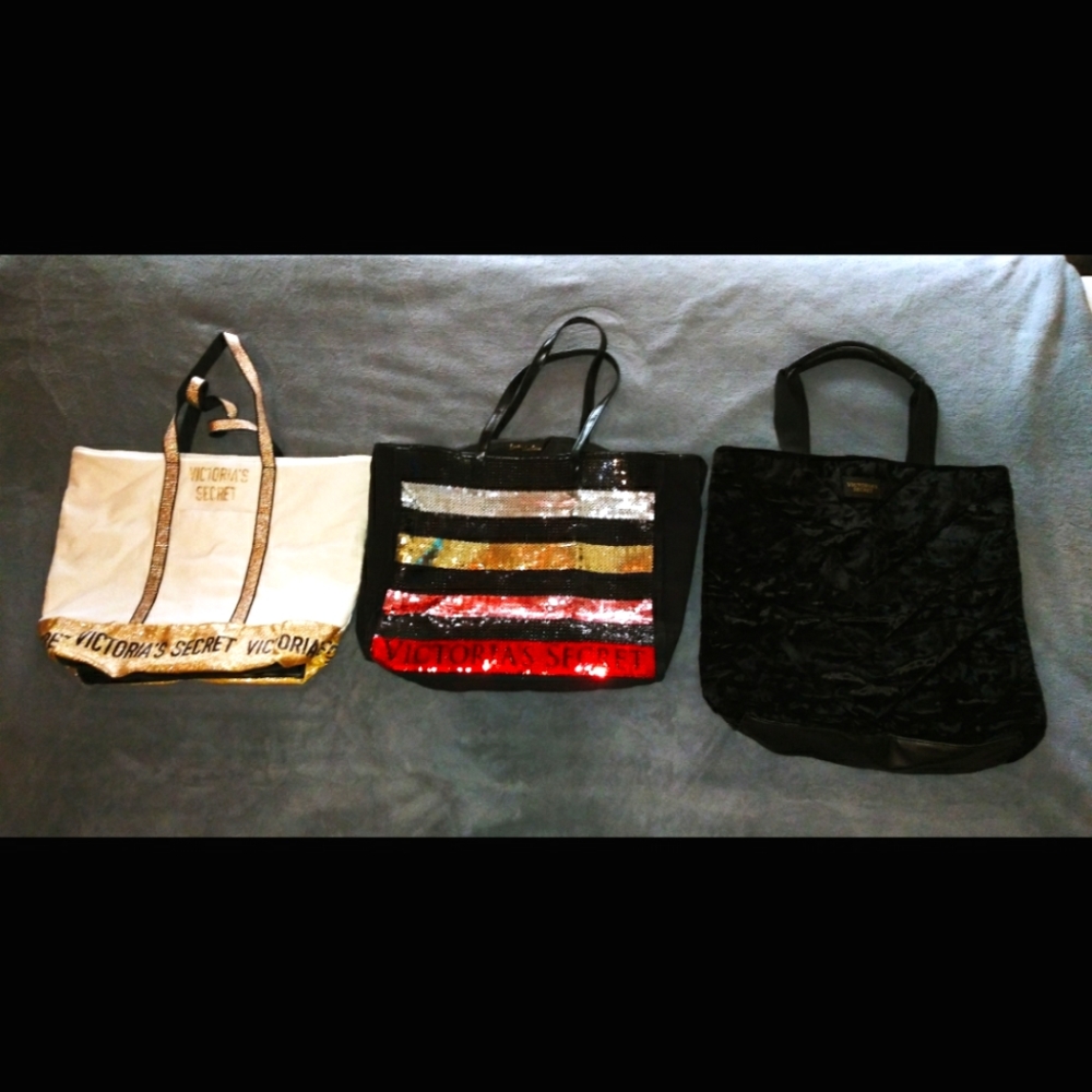 Victoria's Secret Carry-On Bags 3 Piece Lot